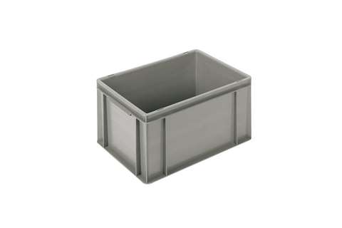EN-Stapelbehälter Classic 21l - 400x300x220mm - geschlossene Wände und Boden - geschl. Griffe