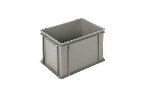 EN Stapelbak Classic 26l - 400x300x270mm - gesloten wanden en bodem - gesloten handvaten