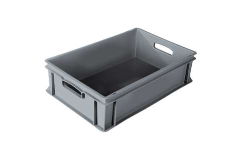 EN Bac gerbable Classic 34l - 600x400x170mm - parois et fond fermés - poignées ouvertes