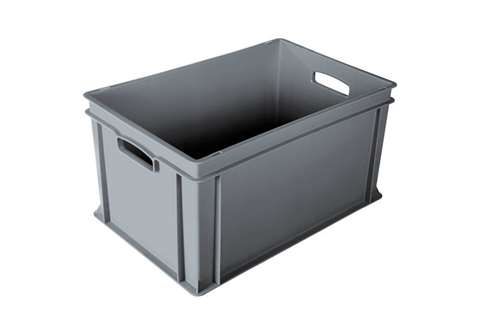 EN Bac gerbable Classic 64l - 600x400x320mm - parois et fond fermés - poignées ouvertes