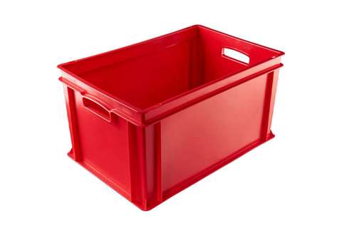 EN Bac gerbable Classic 64l - 600x400x320mm - parois et fond fermés - poignées ouvertes