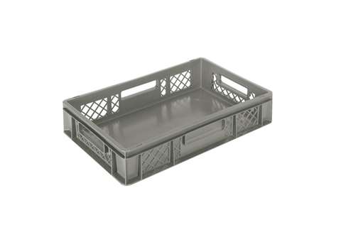 EN Bac gerbable Classic 23l - 600x400x120mm - parois perforées et fond fermé
