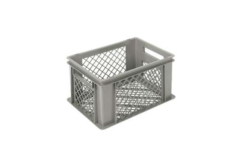 EN Bac gerbable Classic 21l - 400x300x226mm - parois et fond perforés - poignées ouvertes