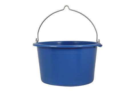 Construction bucket 40l - Ø445x310mm - with reinforced bottom and rim