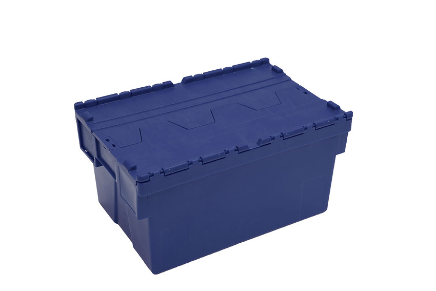 Attached lid container Ergo 52L – 600x400x310mm 