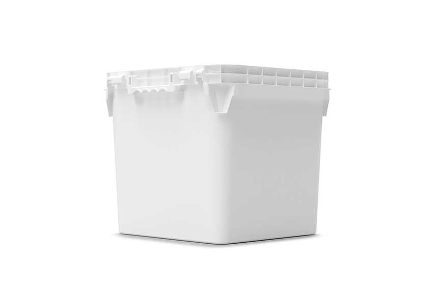 Square wide neck drum 32l - 380x380x338mm - Fold pack body - UN approved 