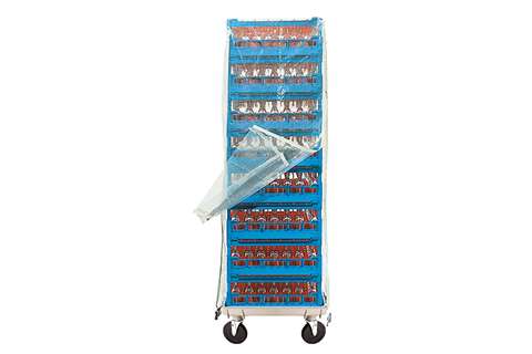 Cover 1600mm high - dishwasher rack 500x500mm