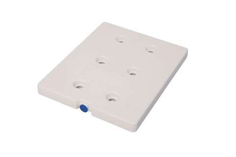 Plaque eutec. GN1/2 -12°c - bouch. bleu - 325x265x30mm