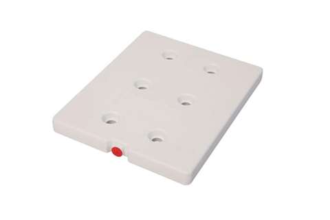 Eutect. plaat GN1/2 -16°c - rode dop - 325x265x30mm