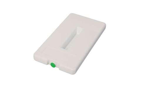 Eutect. plaat GN1/3 -3°c - groene dop - 325x176x30mm
