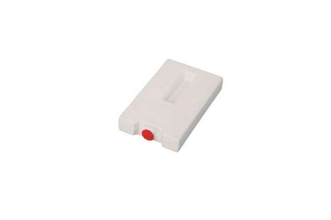 Plaque eutec. GN1/9 -16°c - bouch. rouge - 176x108x30mm