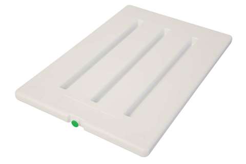 Plaque eutec. 60x40 -3°c - bouchon vert - 600x400x28mm