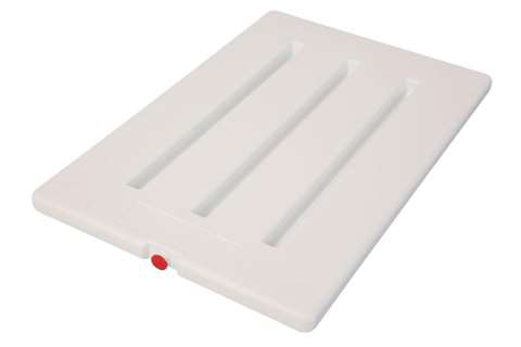 Plaque eutec. 60x40 -16°c -bouchon rouge - 600x400x28mm