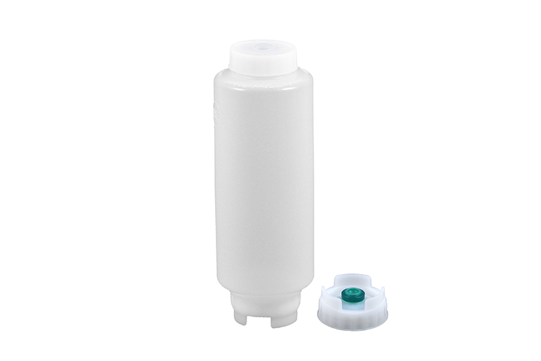 QUETSCHFLASCHE SMALL MEMBRAN 6PCE/PCK - MIT WEISSEM SCHRAUBDECKEL - 710ML 