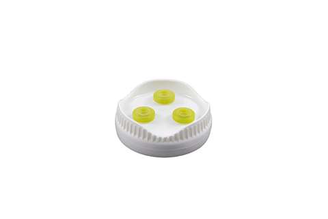 Triple valve dosing cap for portion pal - 6pce/pck - medium membrane