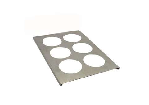 Bottle organizer voor gn 1/3 - (voor 6 flessen)