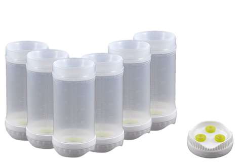 Back up bottle 473ml - 6pce/pck - with triple valve dispensing cap