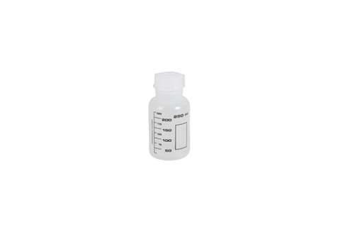 Gegradueerde staalnamefles pp - 250ml - serie FSPPG