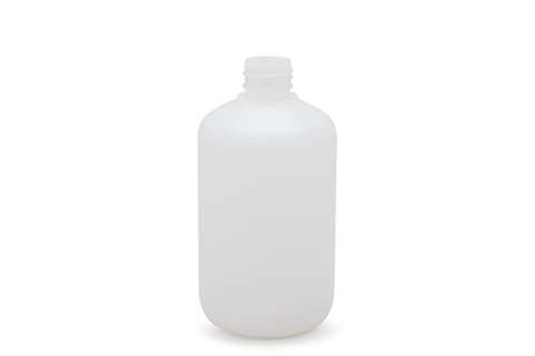 Bouteille cylindrique arrondie- 500ml - naturel - bouchon excl.