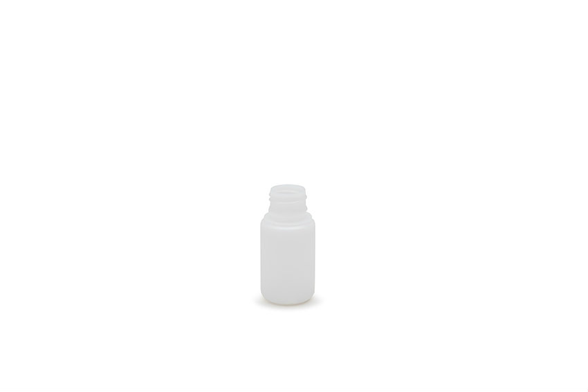 Std. cylindrical bottle - 60ml - natural - cap exclusive 