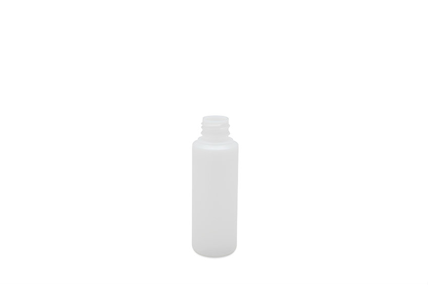 Std. cylindrical bottle - 150ml - natural - cap exclusive 