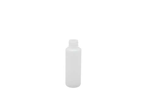 Standard Zylinderflasche - 150ml - Naturel - Ohne Verschlusskappe