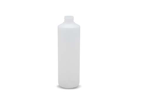Standard Zylinderflasche - 500ml - Ohne Verschlusskappe
