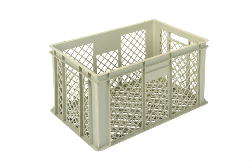EN Stapelbak Gold 63l - 600x400x320mm - geperforeerde wanden en versterkte geperforeerde bodem 