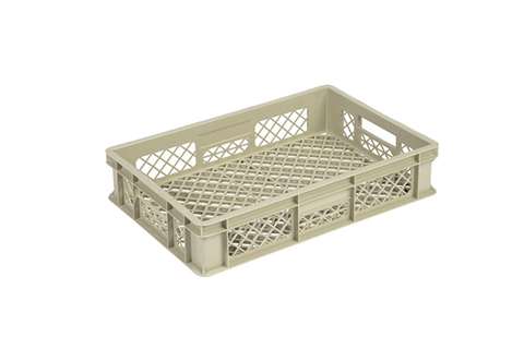 Euronorm 600x400x130mm - 22l - fond & côtés ajourés