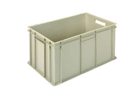 EN-Stapelbehälter Gold 64l - 600x400x320mm - geschlossene Wände und Boden verstärkter