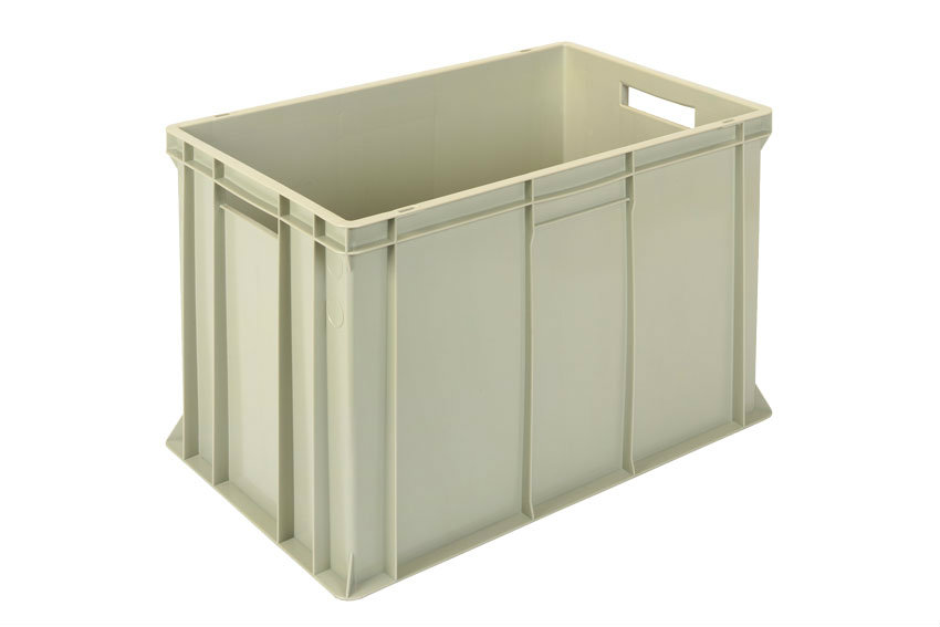EN Stapelbak Gold 82l - 600x400x410mm - gesloten wanden en versterkte gesloten bodem 