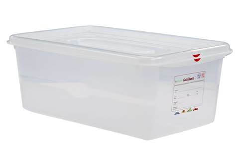 Gastronox 1/1 - 200mm high - 28l - lid and clips included