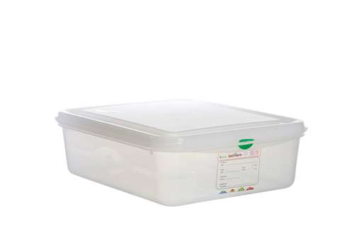 Gastronox 1/2 - 100mm Tiefe - 6,5l - mit Deckel und Clips