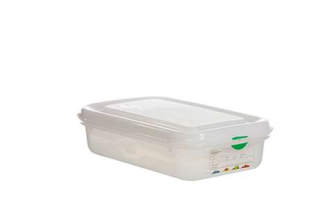 Gastronox 1/4 - 65mm high - 1,8l - lid and clips included