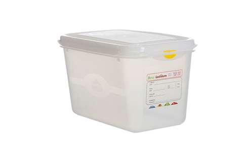 Gastronox 1/4 - 150mm high - 4,3l - lid and clips included