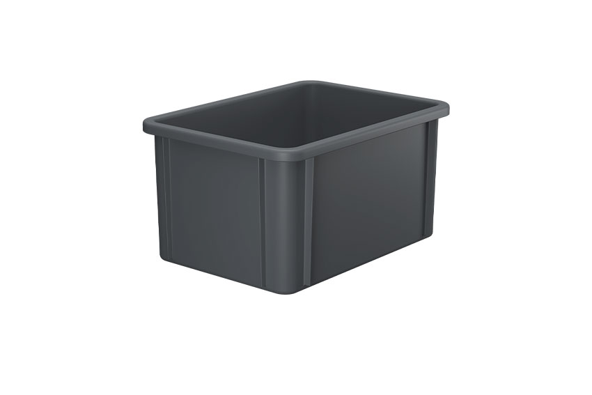 EN stackable transport crate Special 18l - 400x300x215mm - rounded corners 