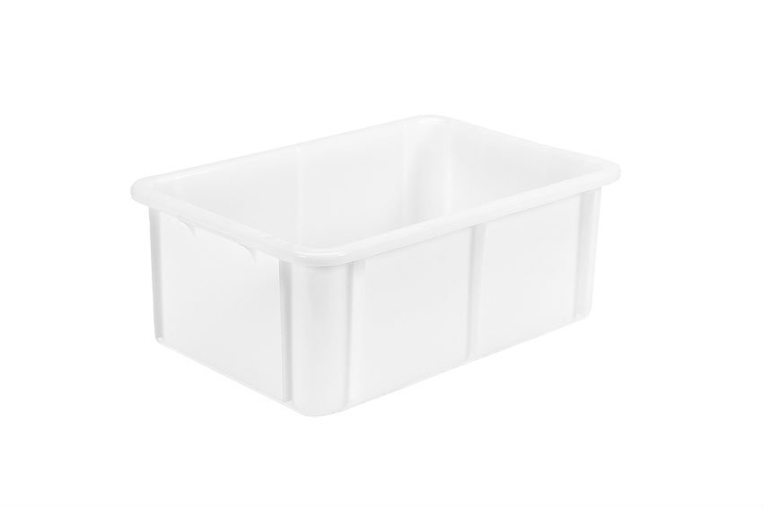 EN stackable transport crate Special 40l - 600x400x215mm - rounded corners 