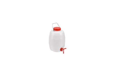 Waterbidon 5l - ø85 - met afloopkraan - hxø: 280x180mm