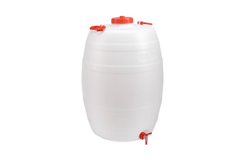 Baril pour liquides 100 l - avec robinet - hxø: 710x490mm 