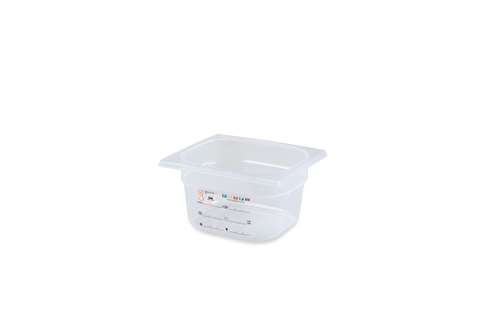 Gastroplus 1/6 - 100mm diep - 1,6l - IML label - excl. deksel