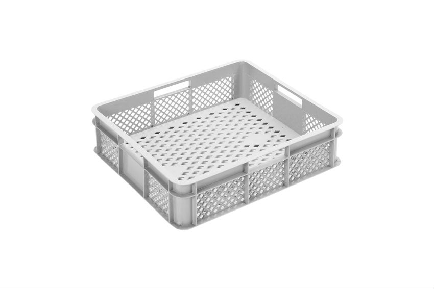 Bac de stockage empilable Multi 12l - 400x350x110mm - côtés et fond perforés 