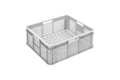 Stacking crate Multi 18l - 400x350x160mm - perforated sides and bottom