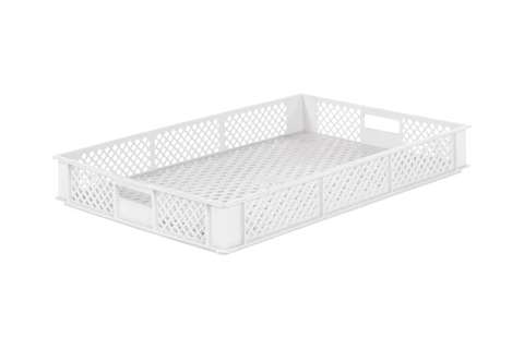 Stacking crate Multi 14l - 600x400x76mm - perforated sides and bottom