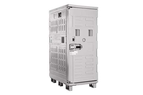 Cargo line isothermal container 1000 l - on palletframe (6 feet)