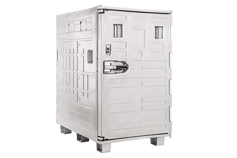 Cargo line conteneur isotherme 1350 l - sur cadre palette (6 pieds)