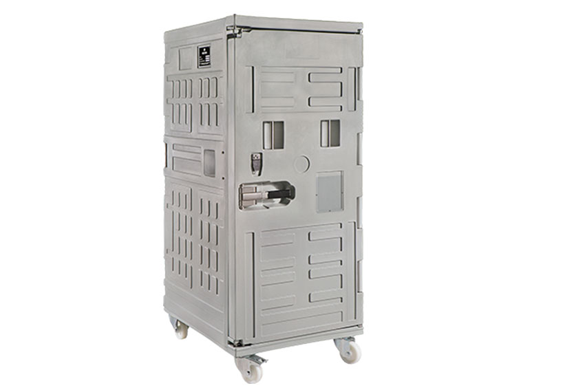 Cargoline isotherme container 775l - op 4 wielen 