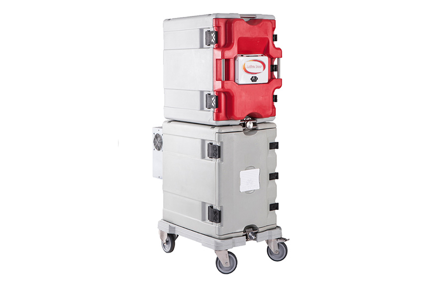 Isothermal container set AF12 analogue + Koala 90 Xtra - 180l - 865x505x1480mm  