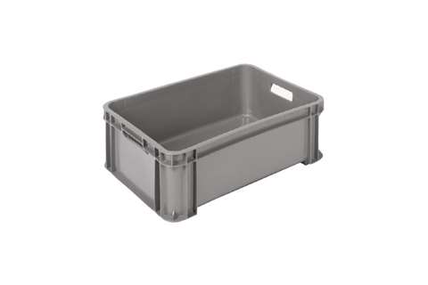 Stapelbare Lagerbehälter 30l Serie 5439 - 545x390x200mm - geschlossen Wände und Boden