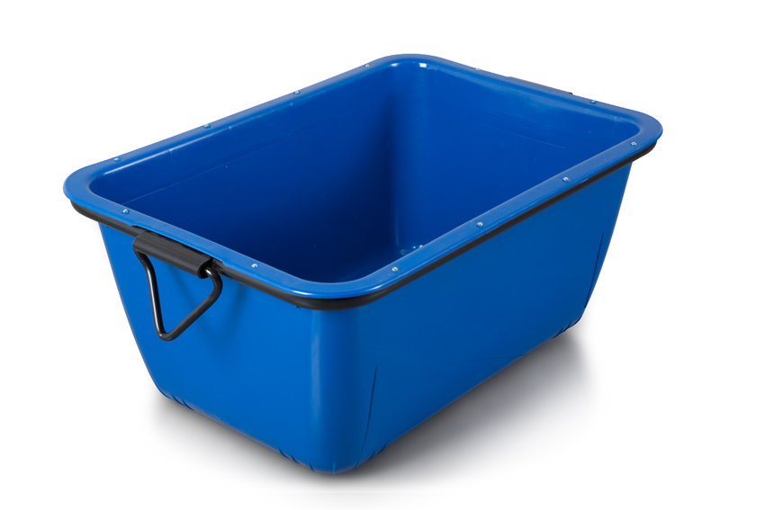 Premium mortar tub with lifting brackets 200l - 1050x700x470mm 