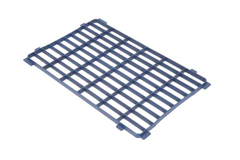 Intermediate grid for nestable and stackable crates - 584x387x18mm